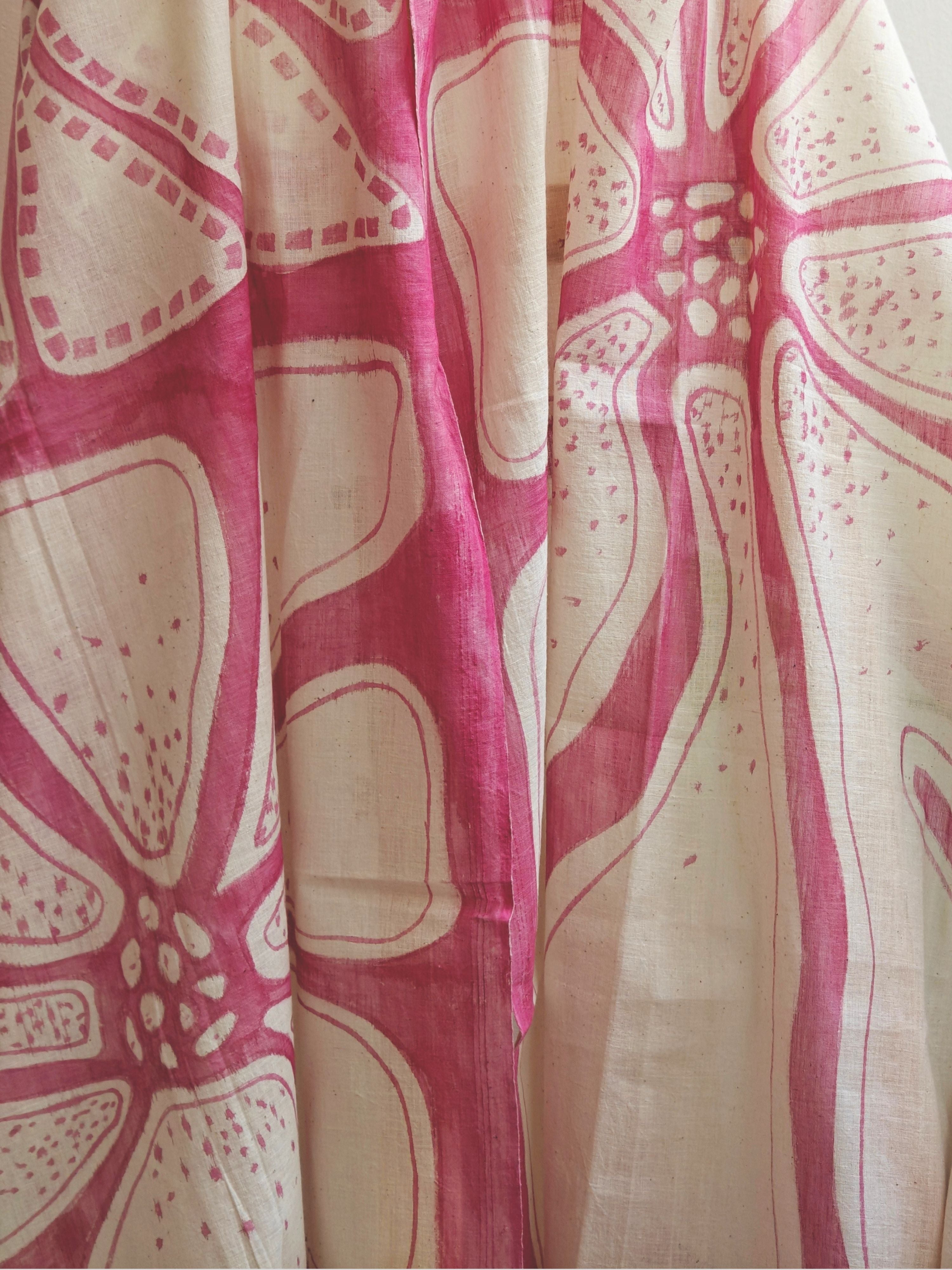 Bindiya Painted Cotton Stole