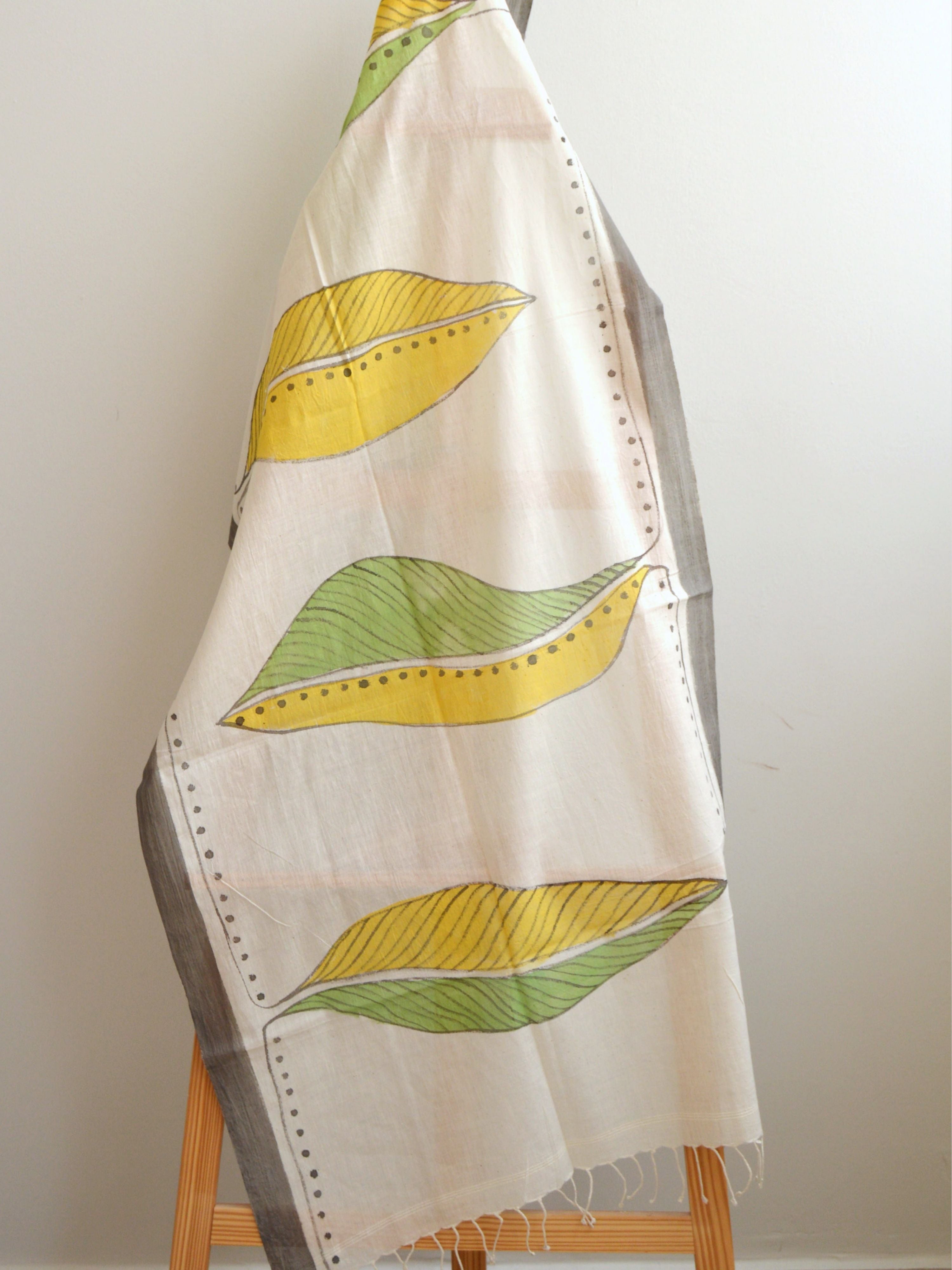 Patti Painted Cotton Stole