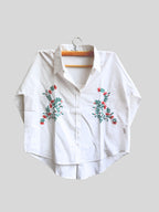 Maheen Applique Oversized Shirt