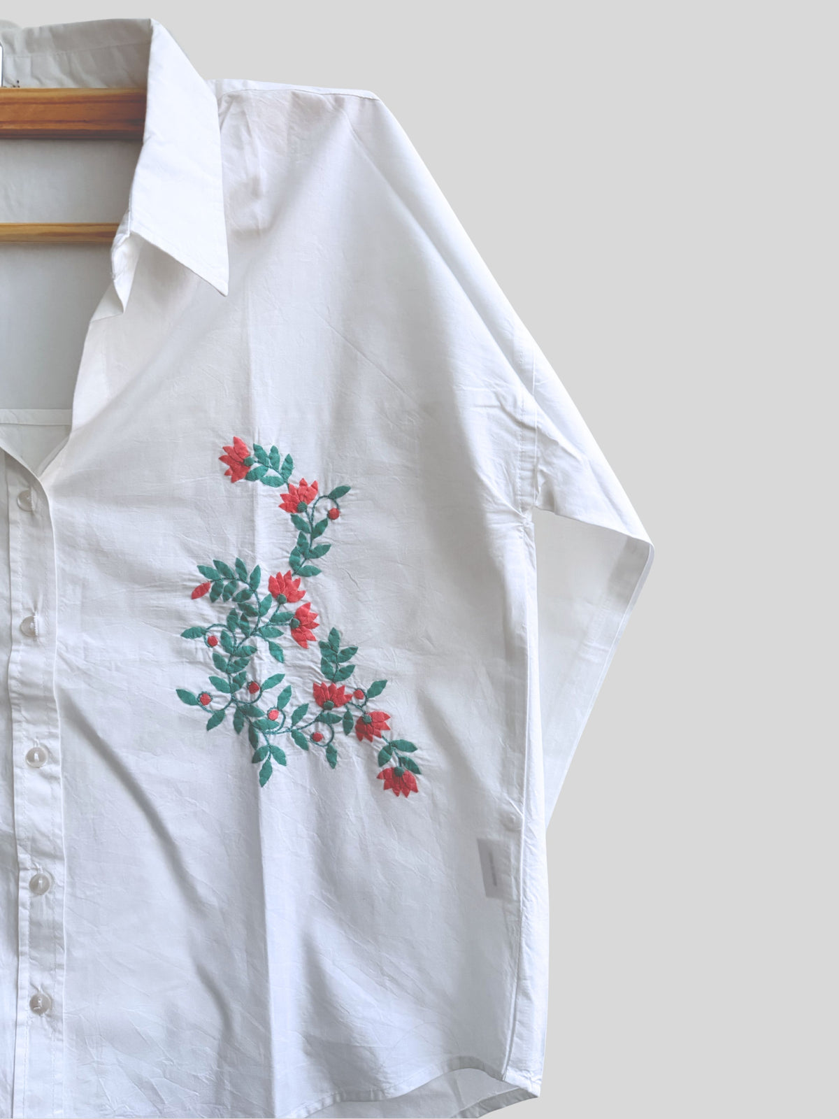 Maheen Applique Oversized Shirt
