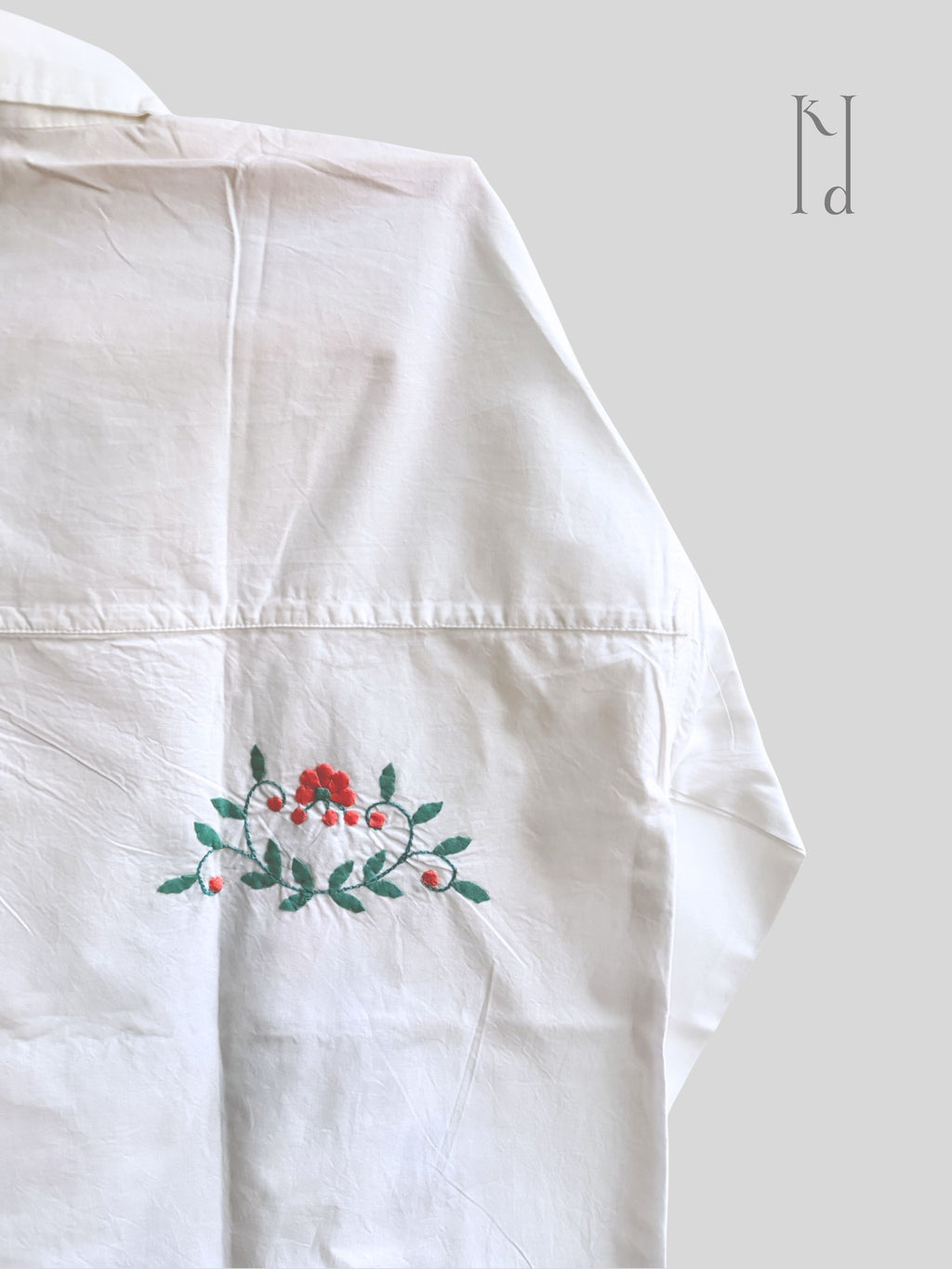 Maheen Applique Oversized Shirt