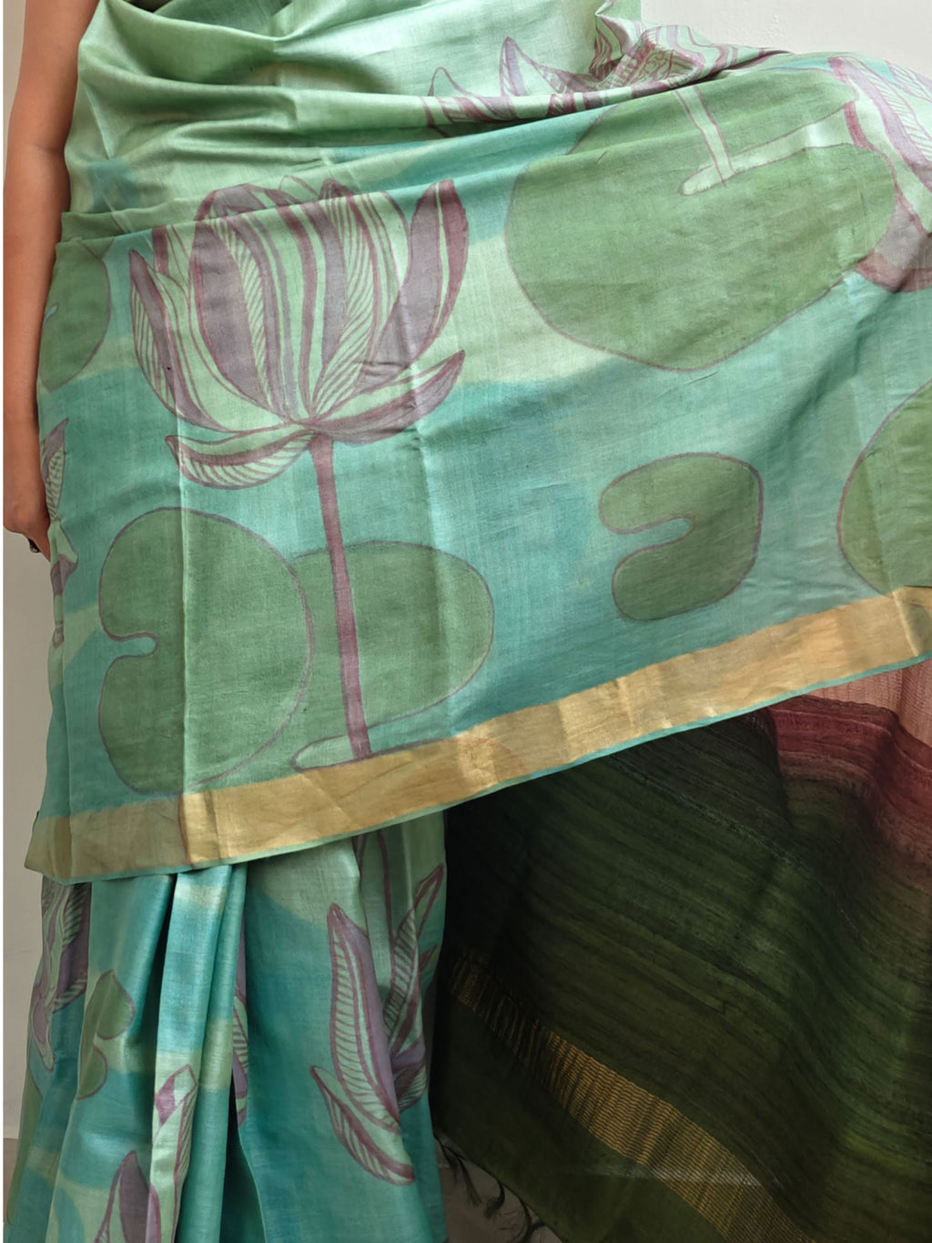 Ellora Painted Tussar Saree