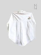 Naazuk Applique Oversized Shirt