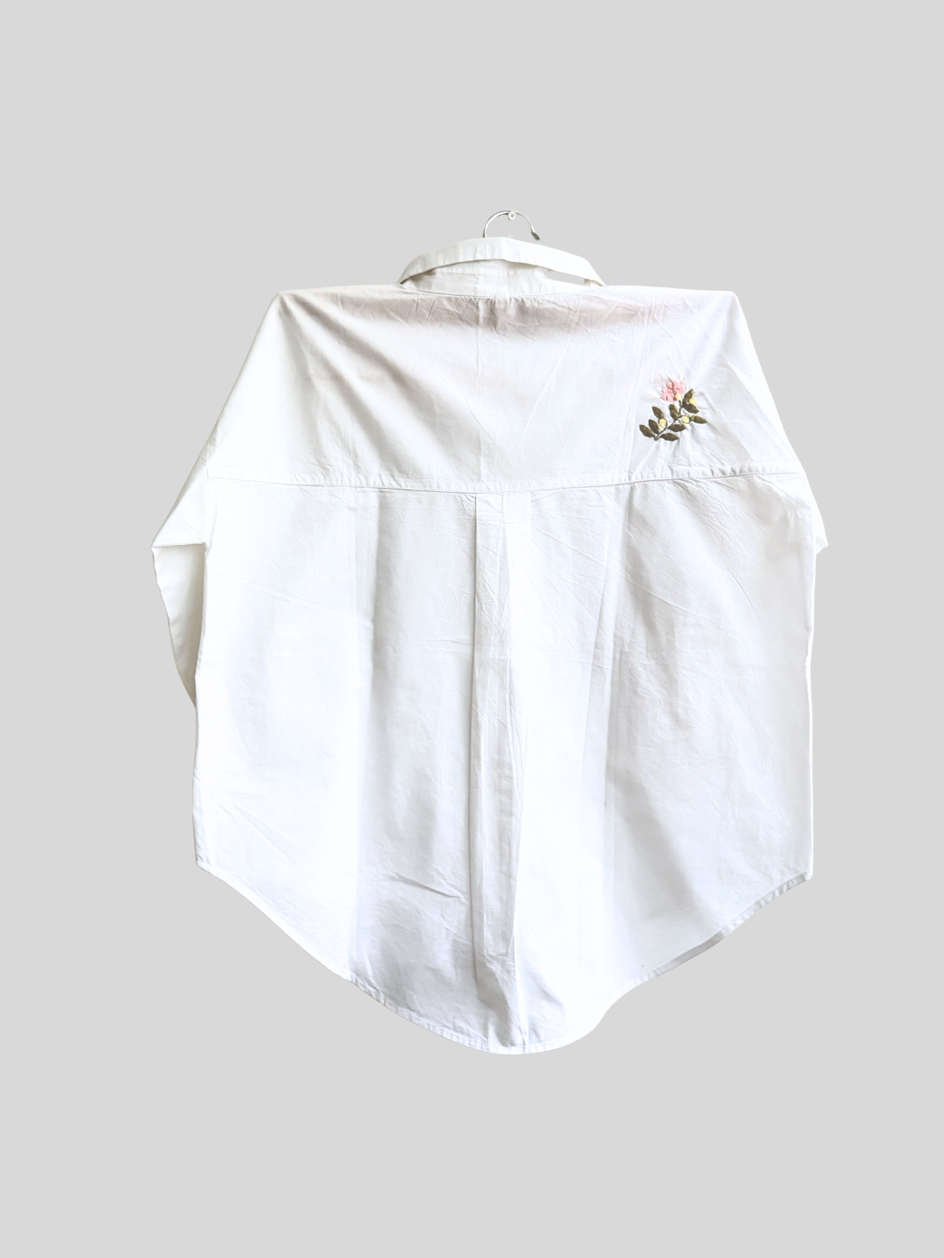 Naazuk Applique Oversized Shirt