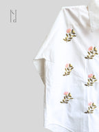Naazuk Applique Oversized Shirt