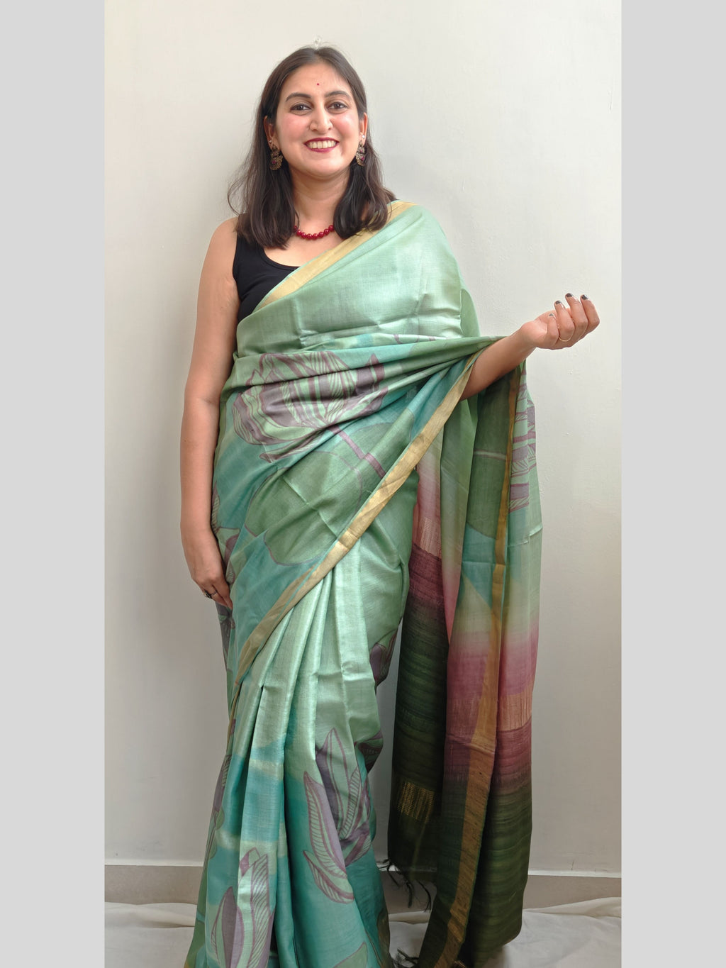 Ellora Painted Tussar Saree