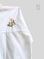 Naazuk Applique Oversized Shirt