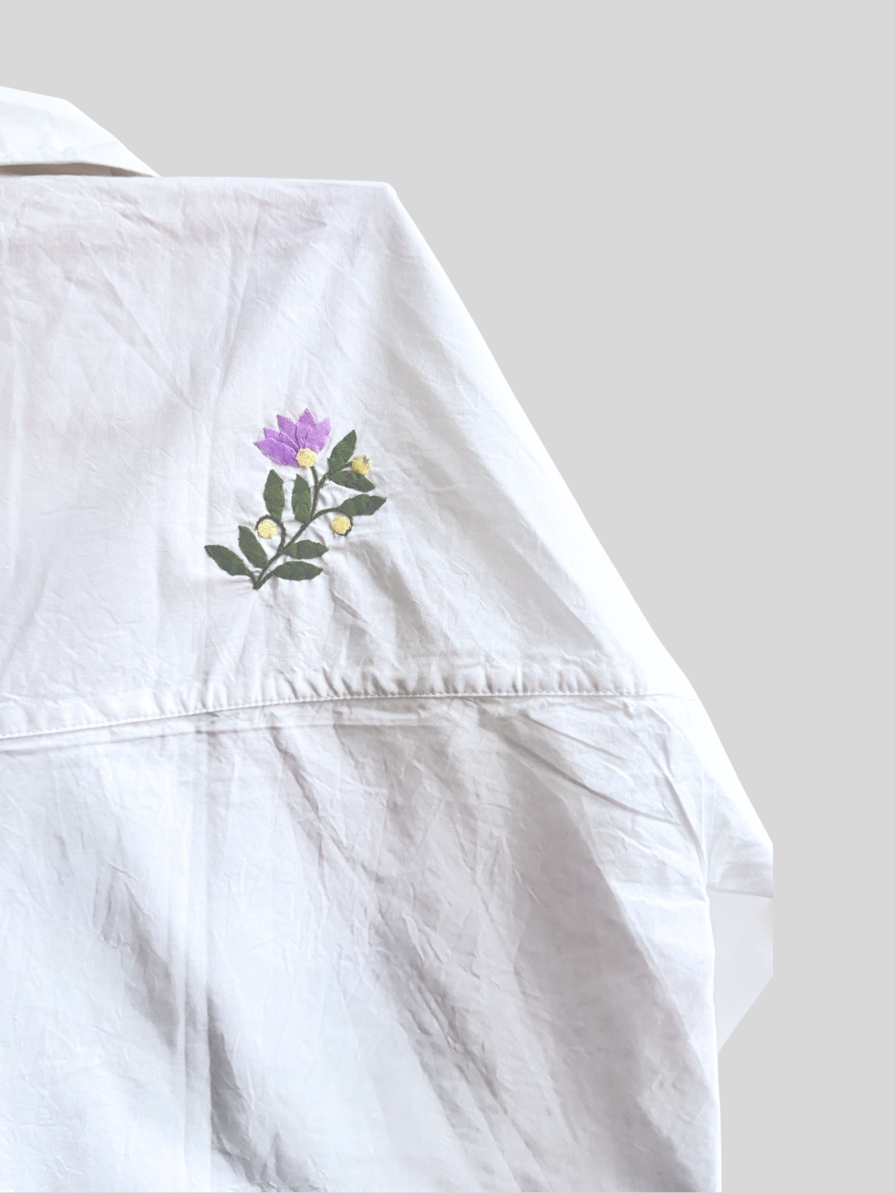 Naazuk Applique Oversized Shirt