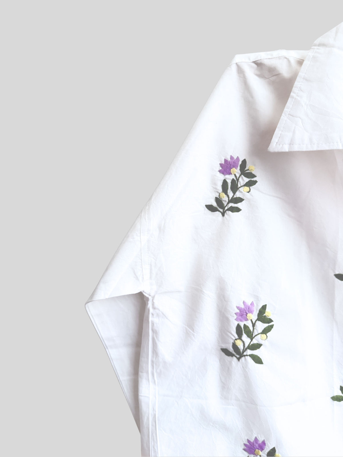 Naazuk Applique Oversized Shirt