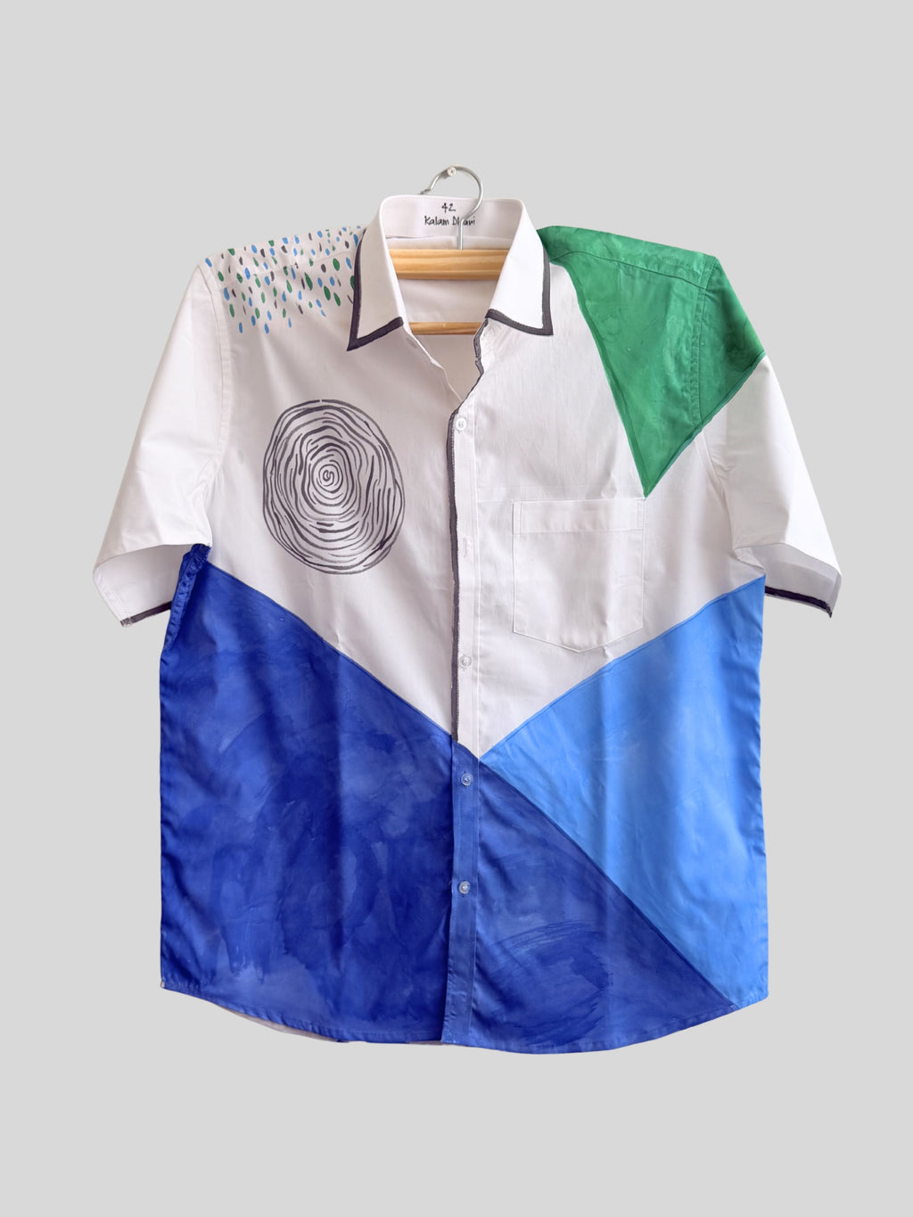 Jyamiti Painted Half Shirt