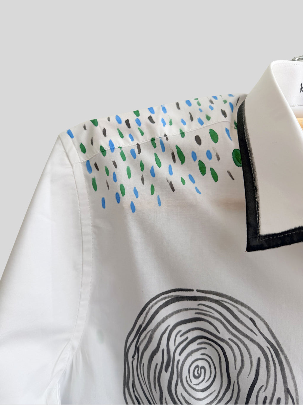Jyamiti Painted Half Shirt