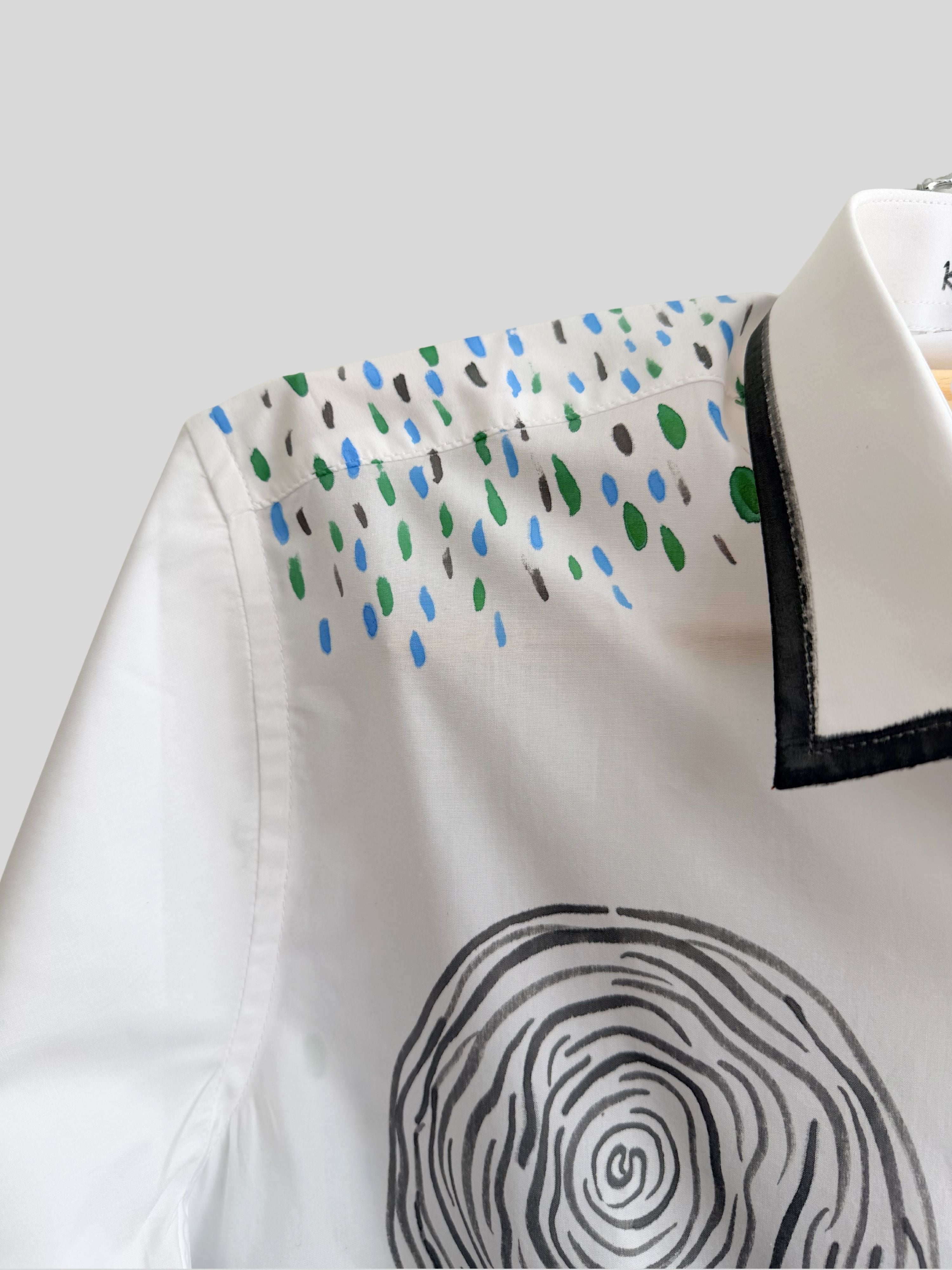 Jyamiti Painted Half Shirt