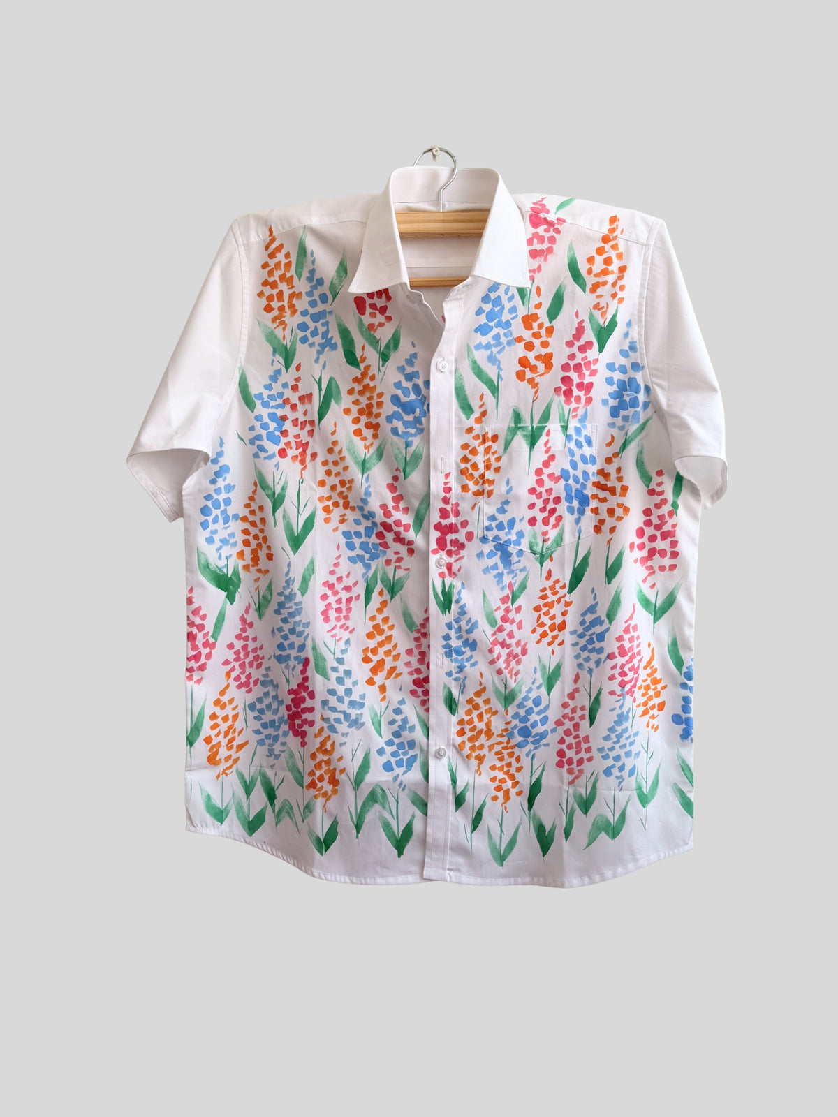 Delphi Painted Half Shirt