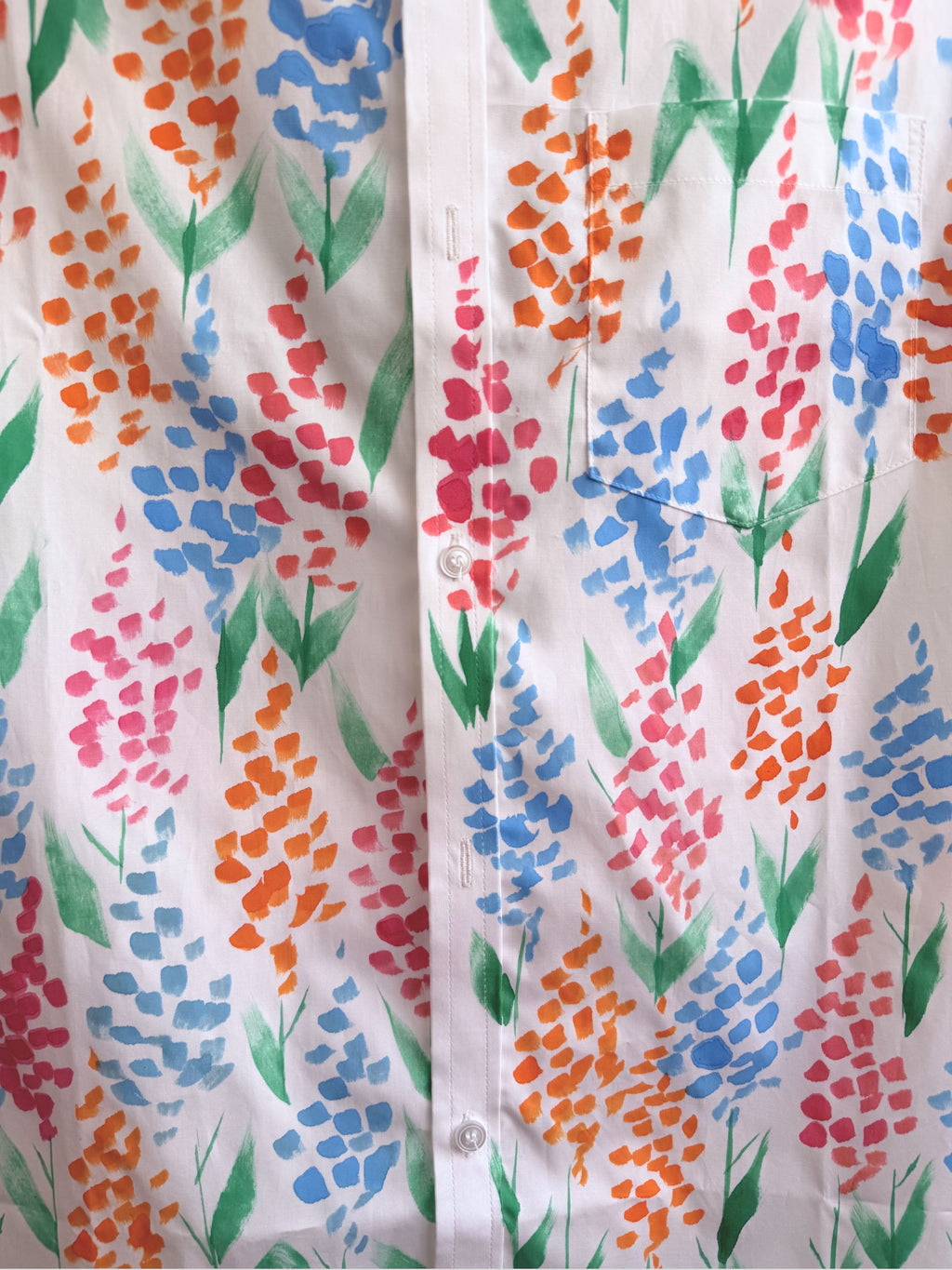Delphi Painted Half Shirt