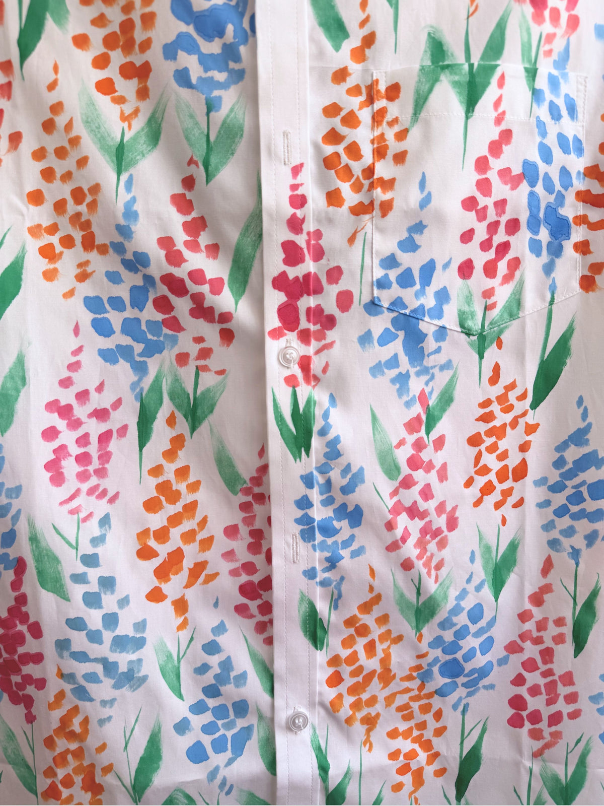 Delphi Painted Half Shirt