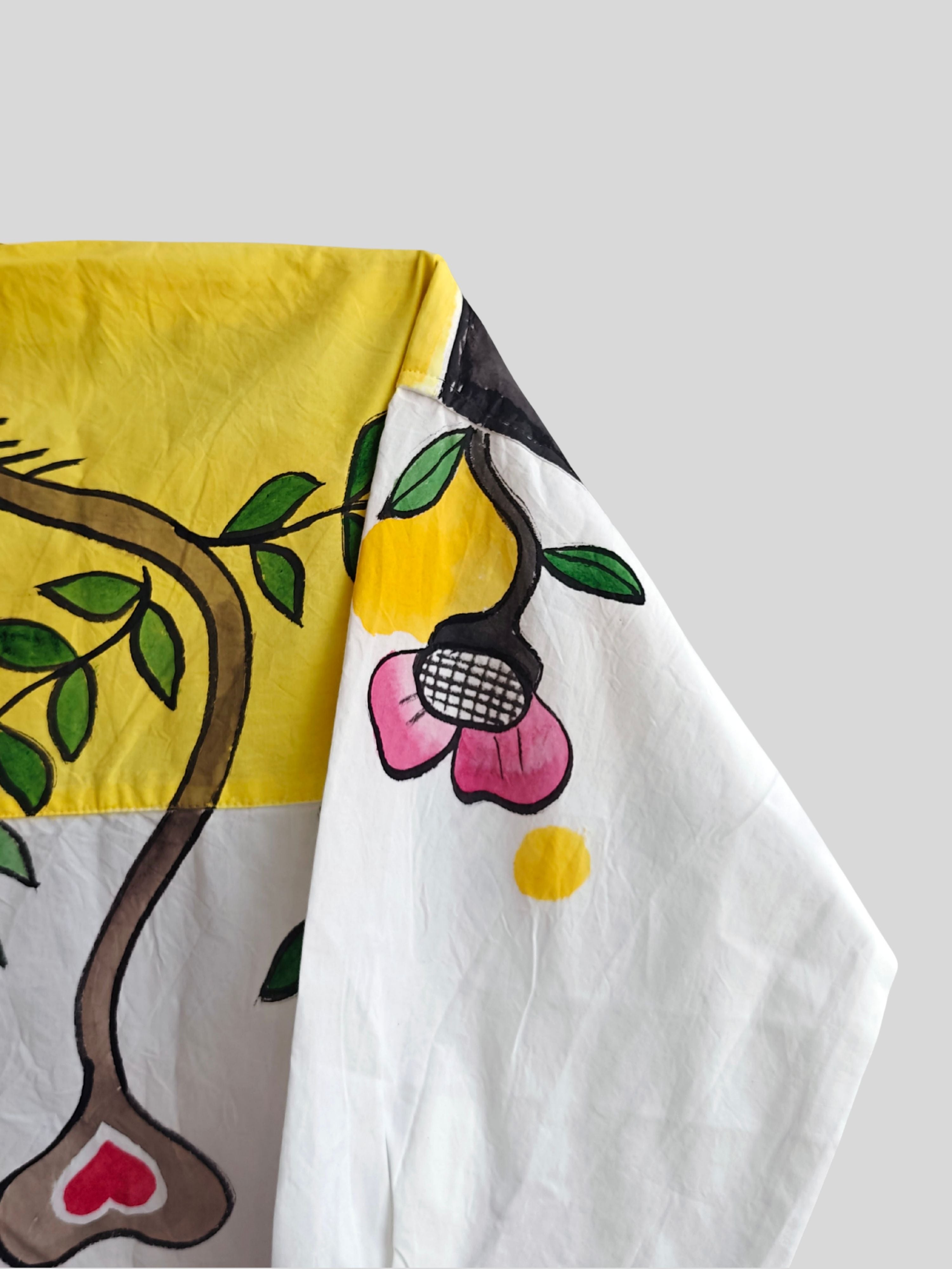 Self Love Painted Oversized Shirt