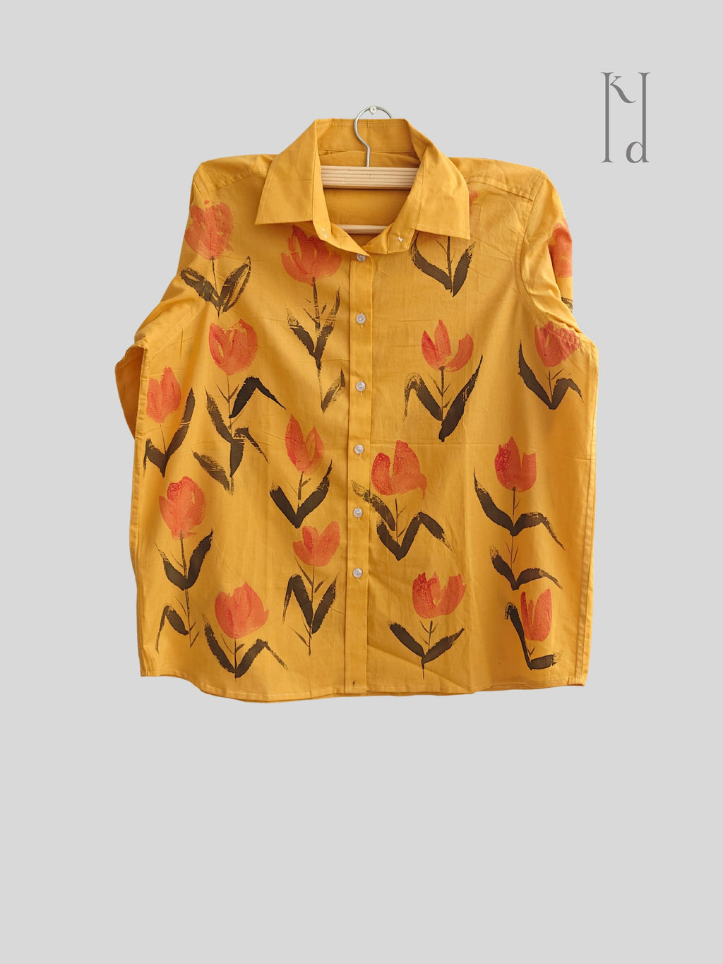 Tulips Painted Mul Shirt