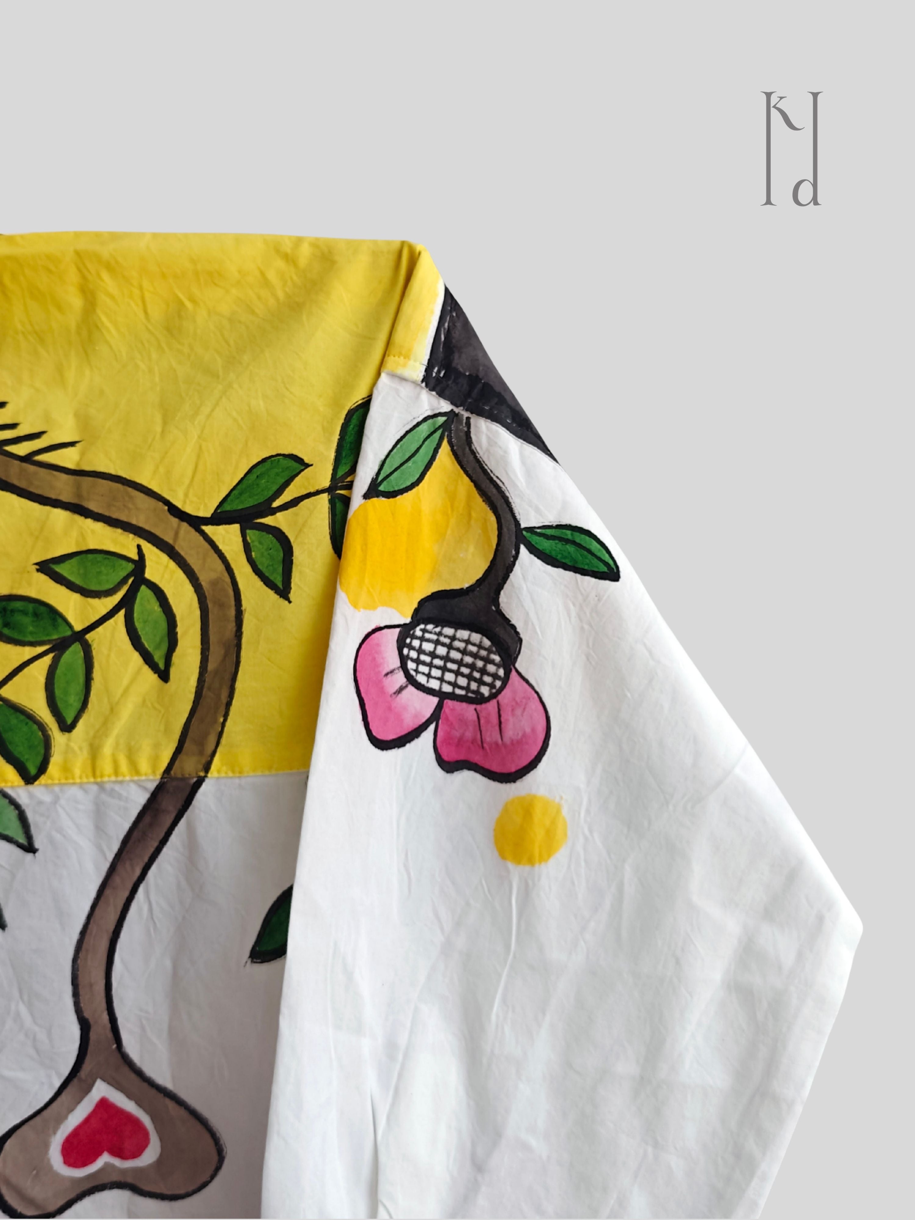 Self Love Painted Oversized Shirt