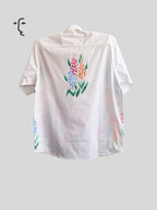Delphi Painted Half Shirt