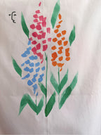 Delphi Painted Half Shirt