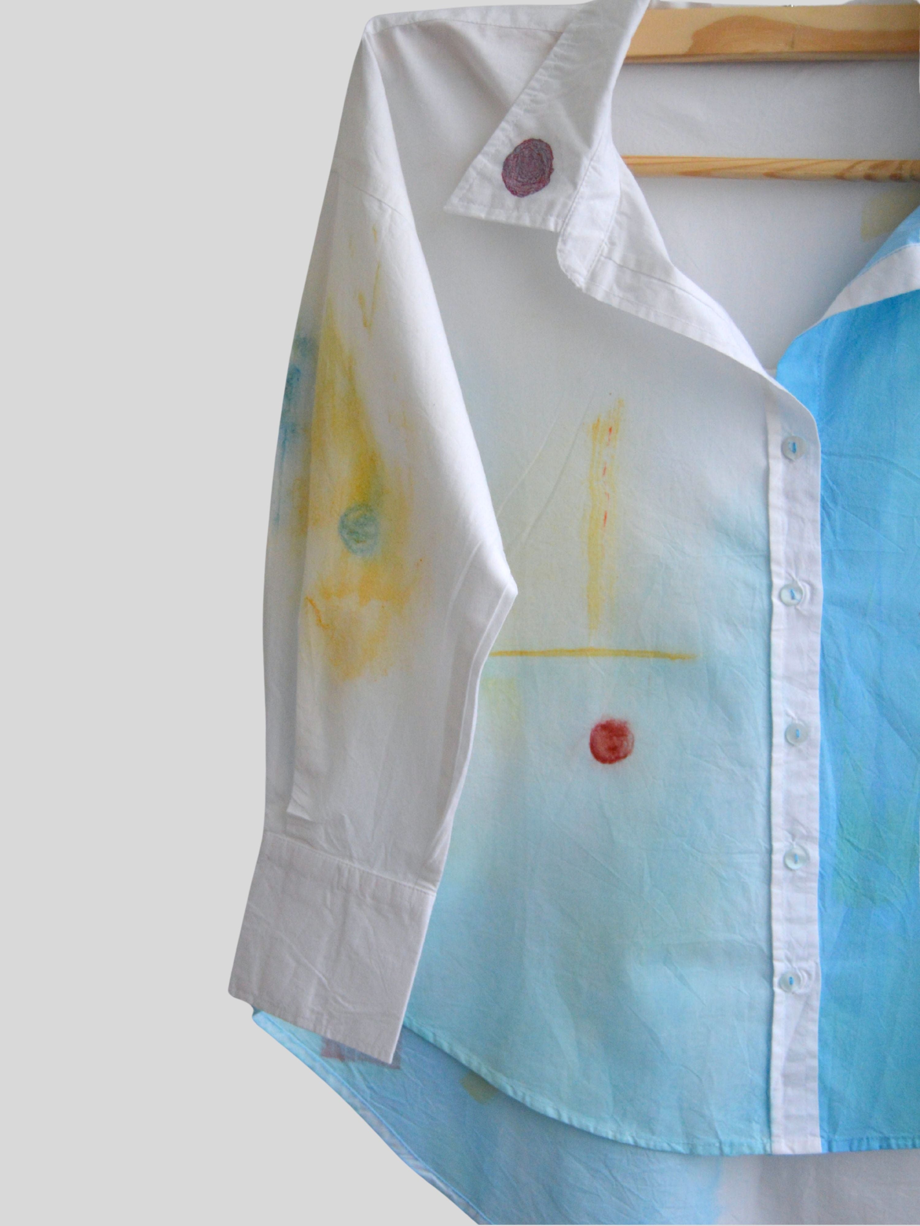 Gaitonde Painted Oversized Shirt
