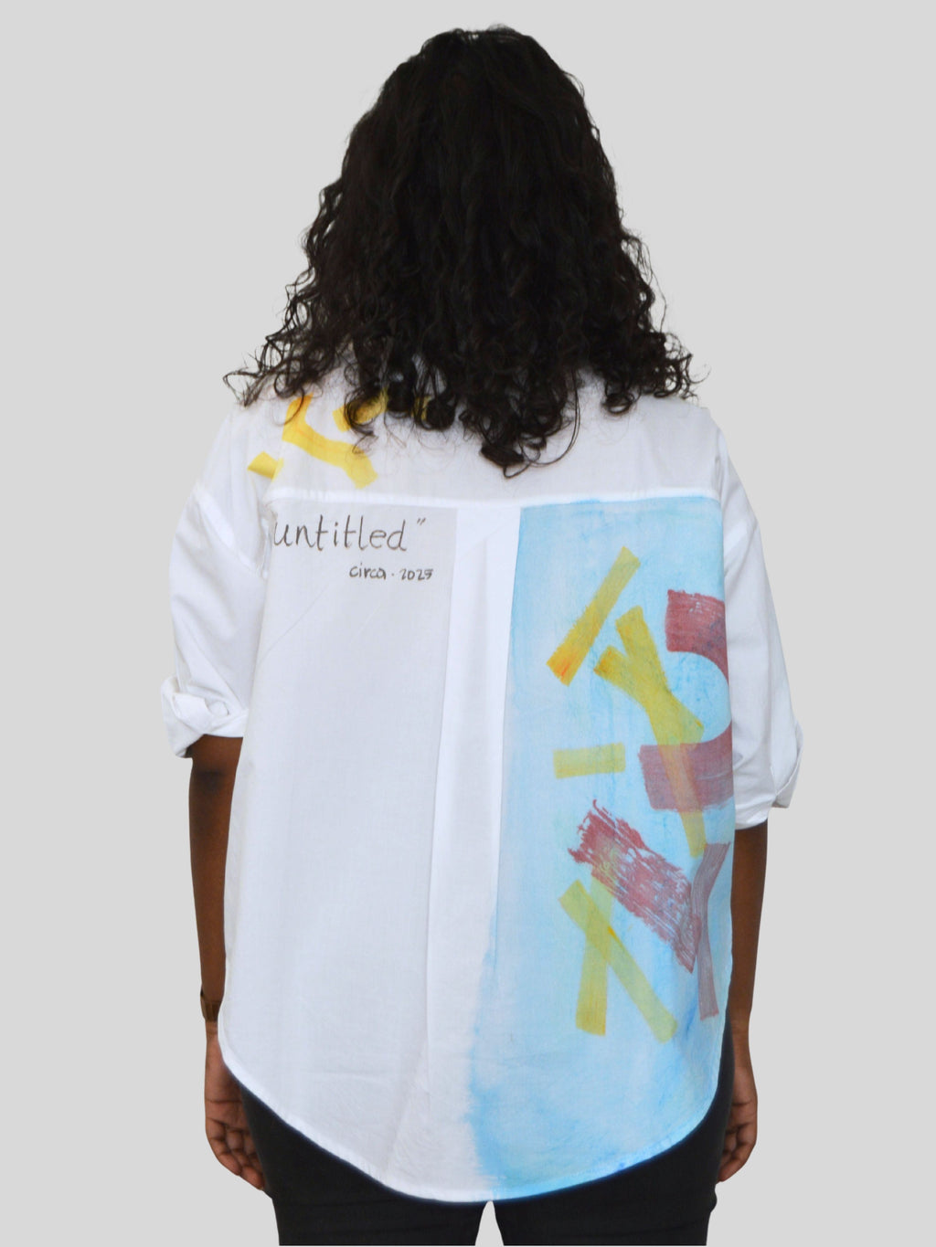 Gaitonde Painted Oversized Shirt
