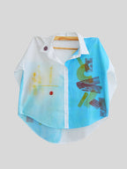 Gaitonde Painted Oversized Shirt