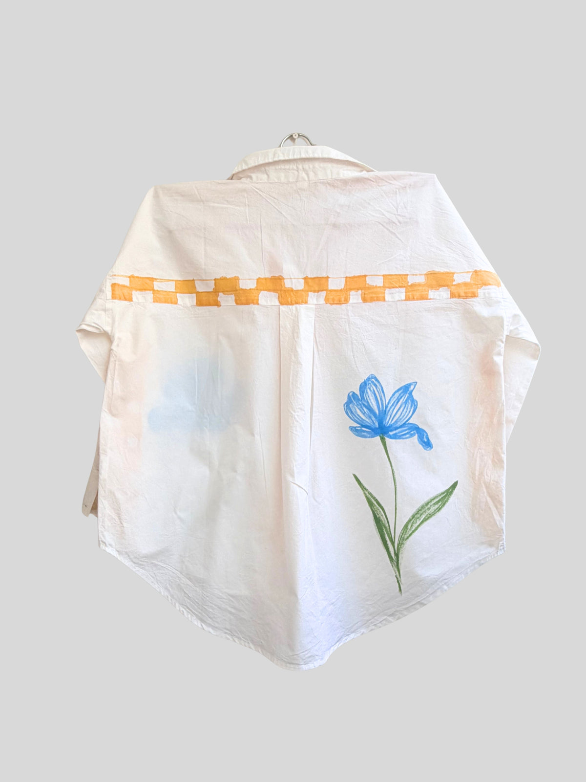 Tulip Painted Oversized Shirt