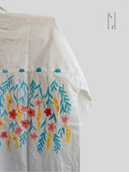 Wildflowers Painted Oversized Shirt