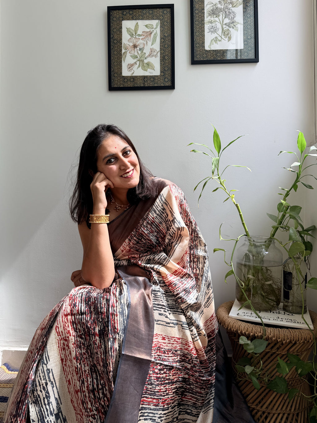 Taroo Tussar Saree