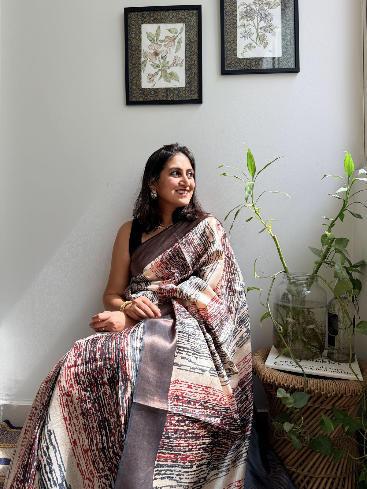 Taroo Tussar Saree