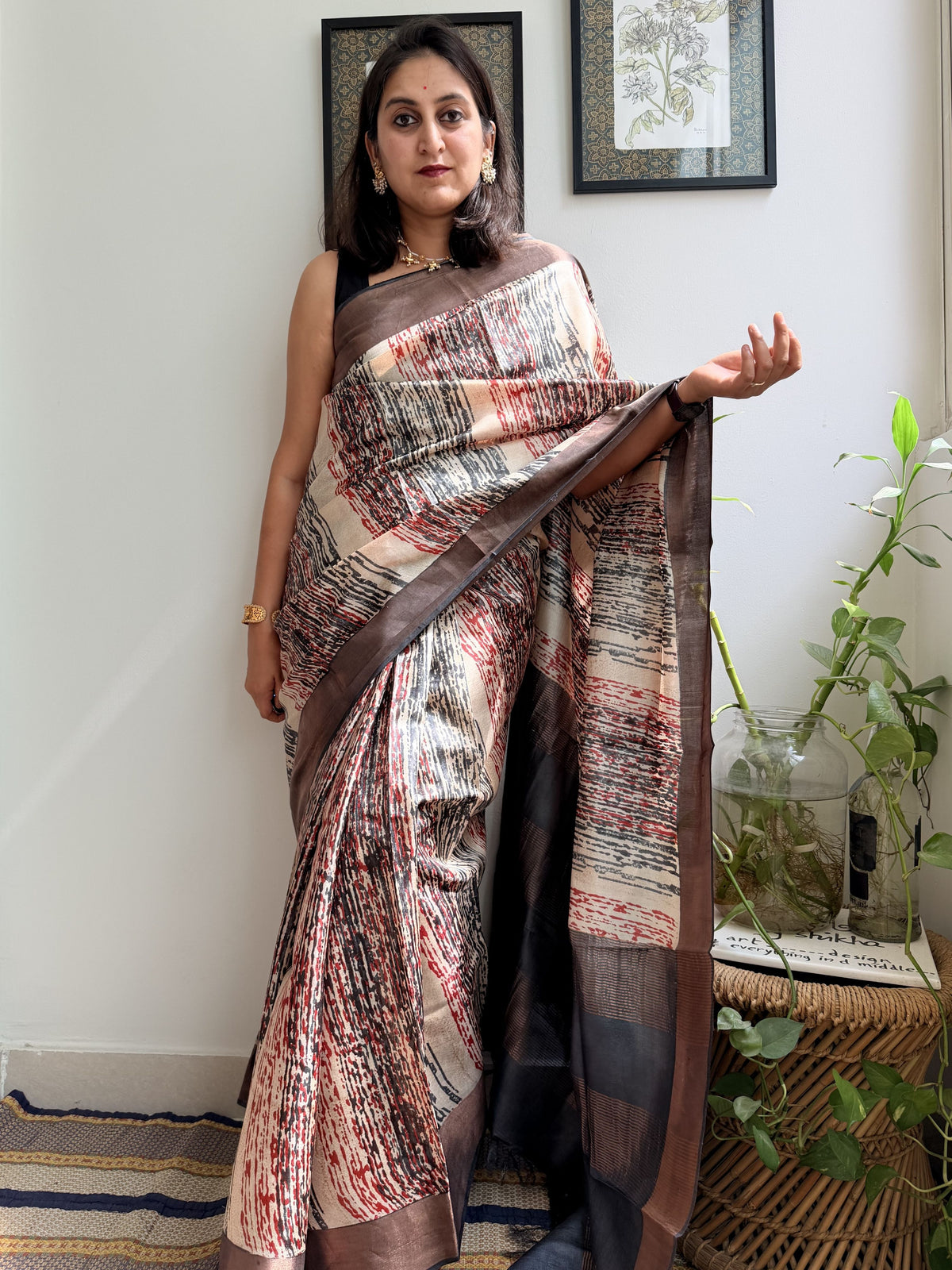 Taroo Tussar Saree