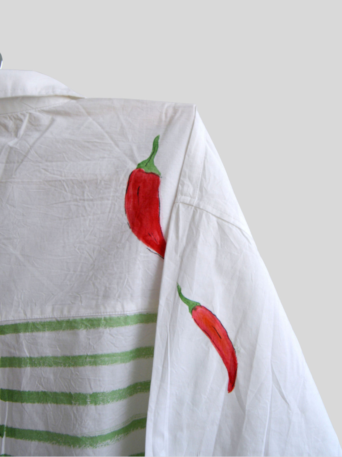 Mirchi Painted Oversized Shirt
