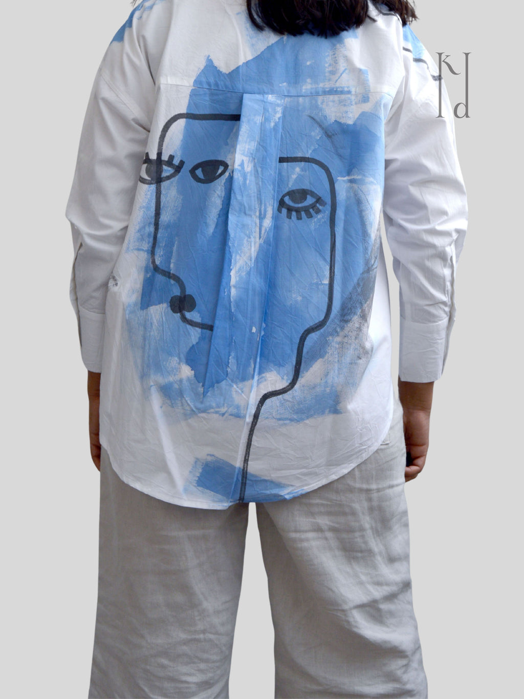 Freedom Painted Oversized Shirt