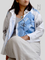 Freedom Painted Oversized Shirt