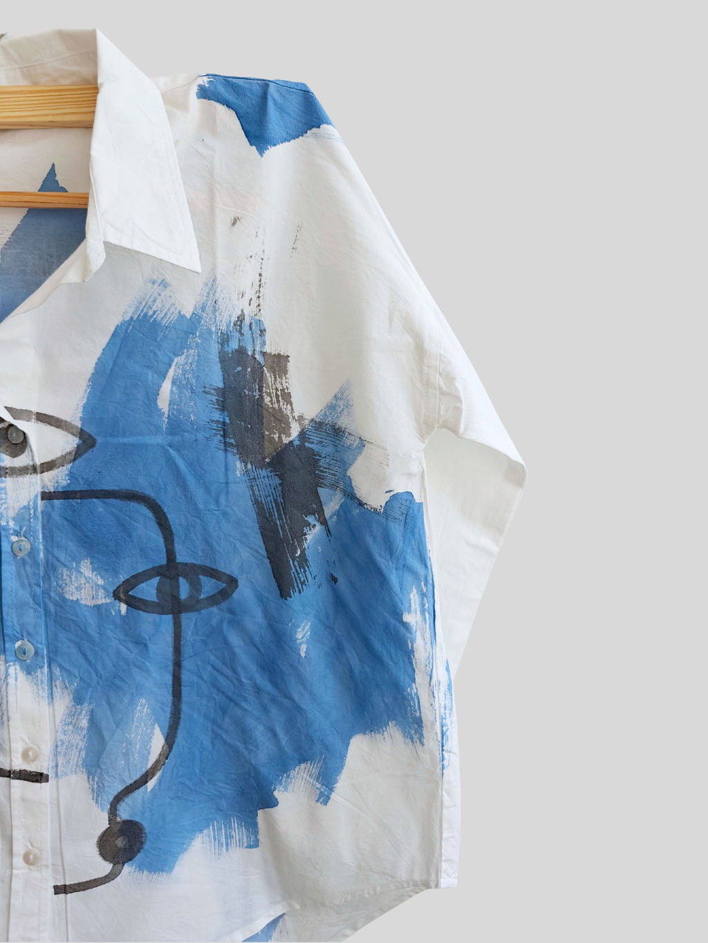 Freedom Painted Oversized Shirt