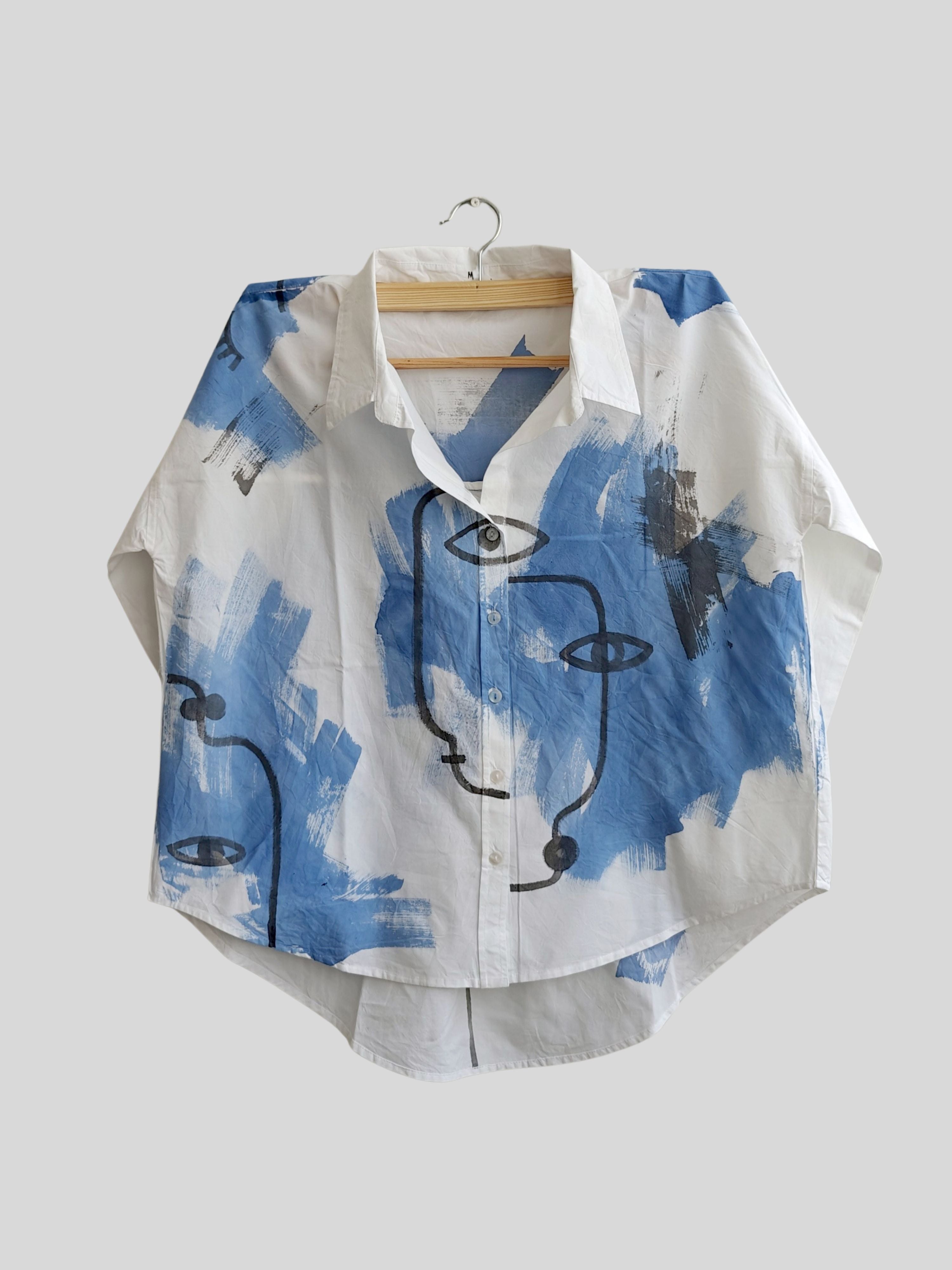 Freedom Painted Oversized Shirt