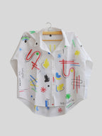 Ditzy Painted Oversized Shirt