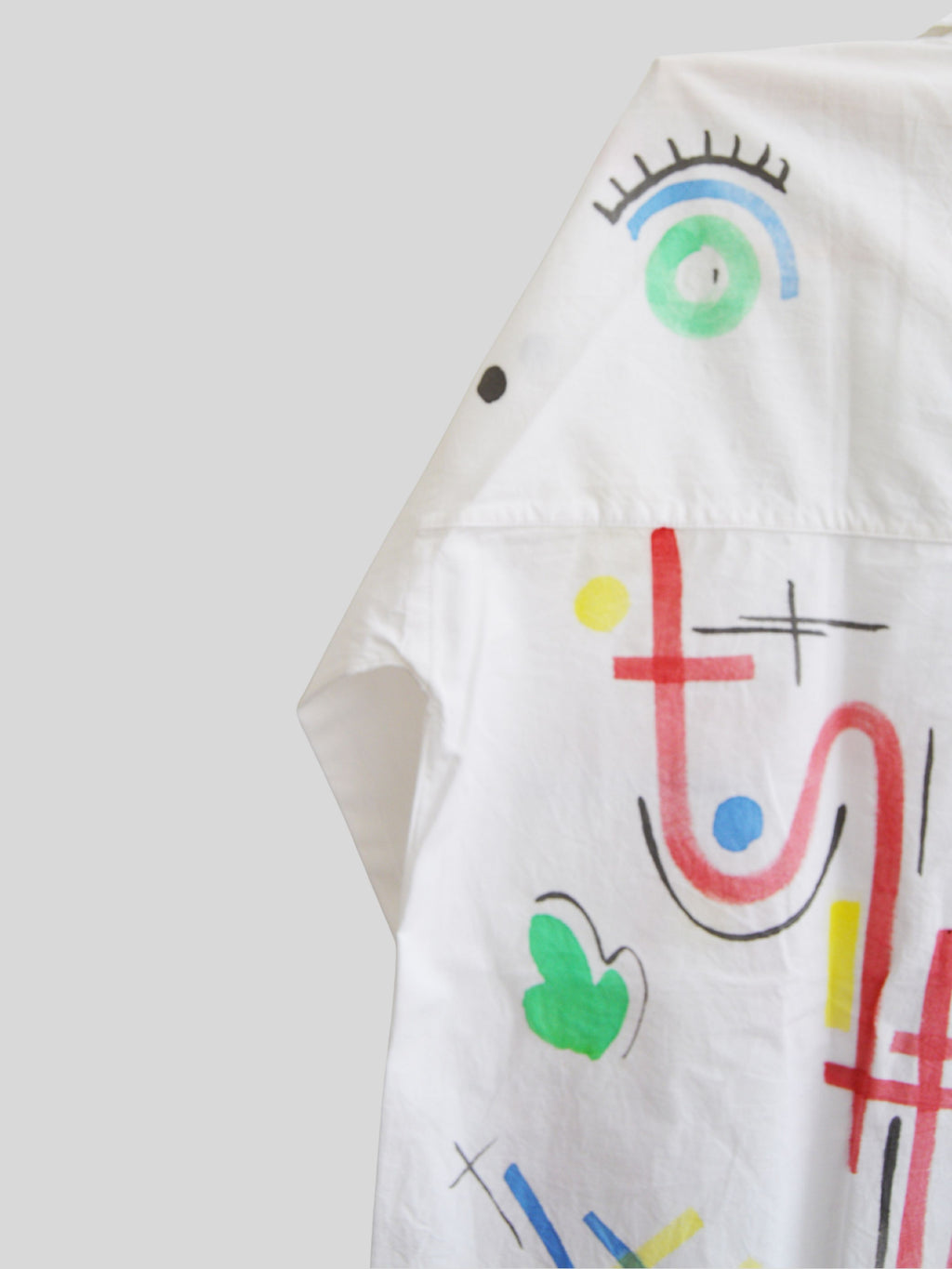 Ditzy Painted Oversized Shirt