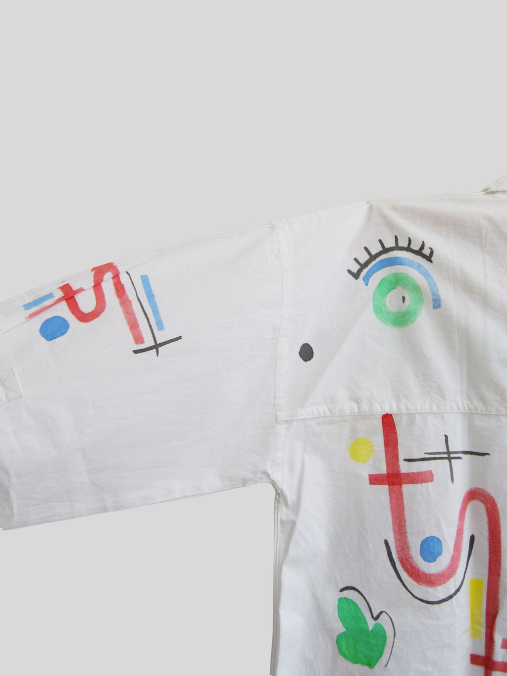 Ditzy Painted Oversized Shirt