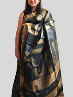 Sona Painted Tussar Saree