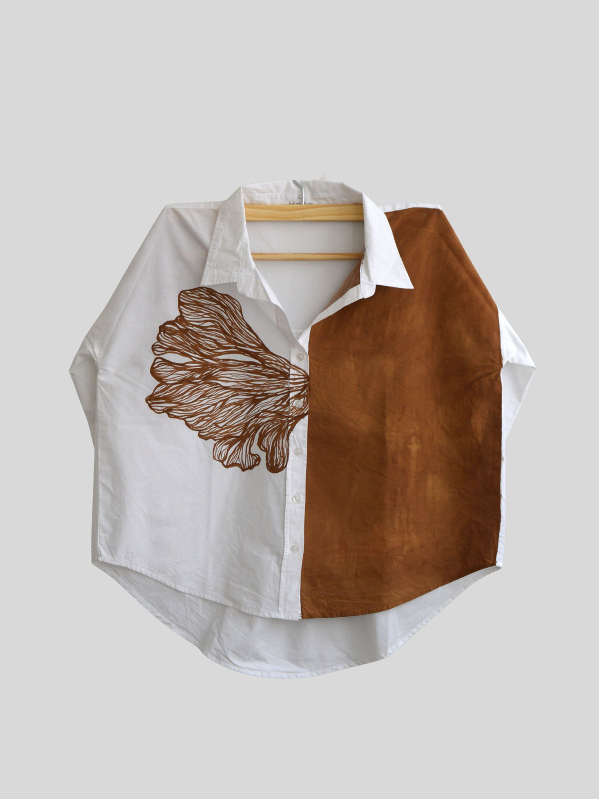 Autumn Painted Oversized Shirt