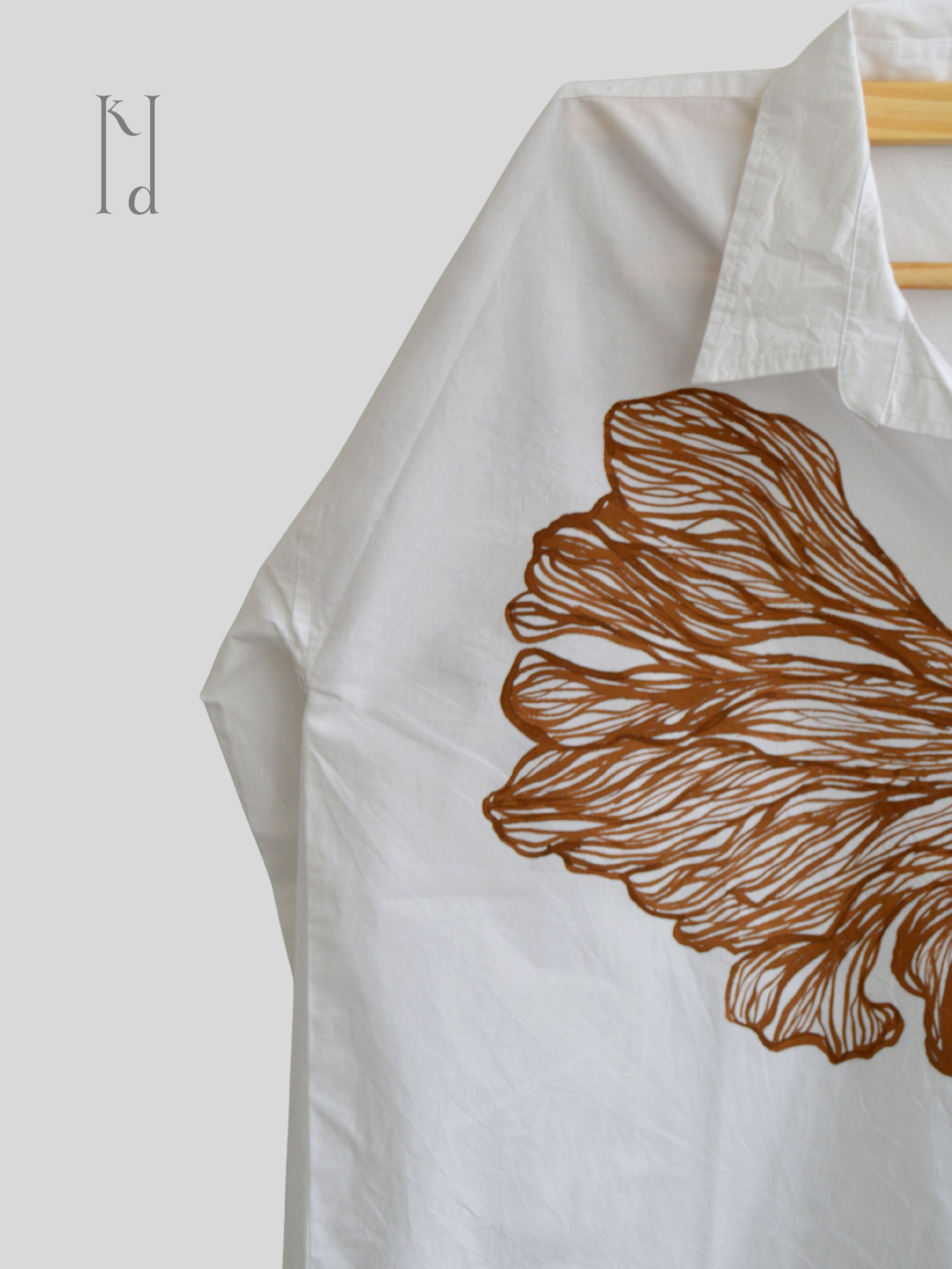 Autumn Painted Oversized Shirt