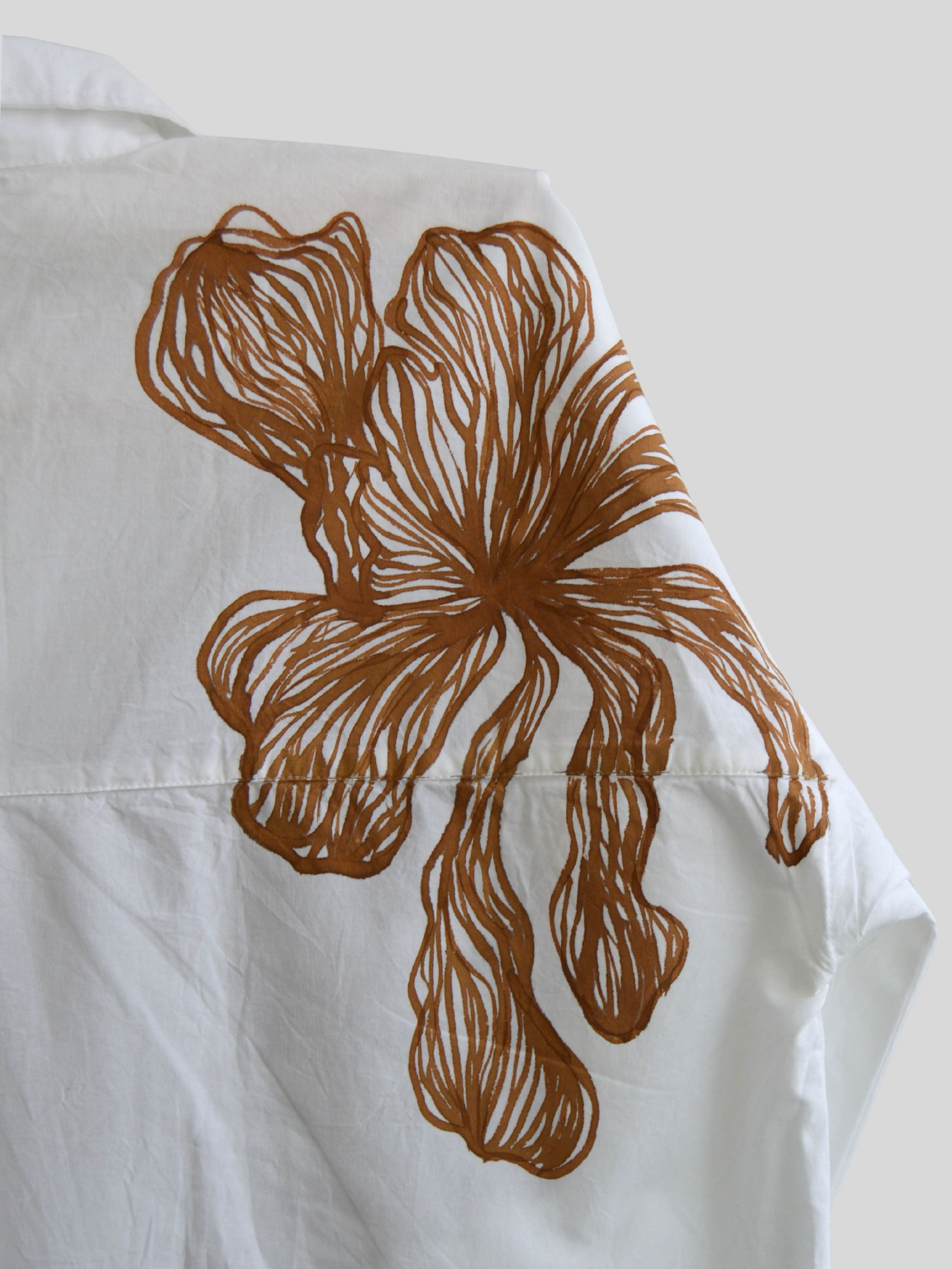 Autumn Painted Oversized Shirt