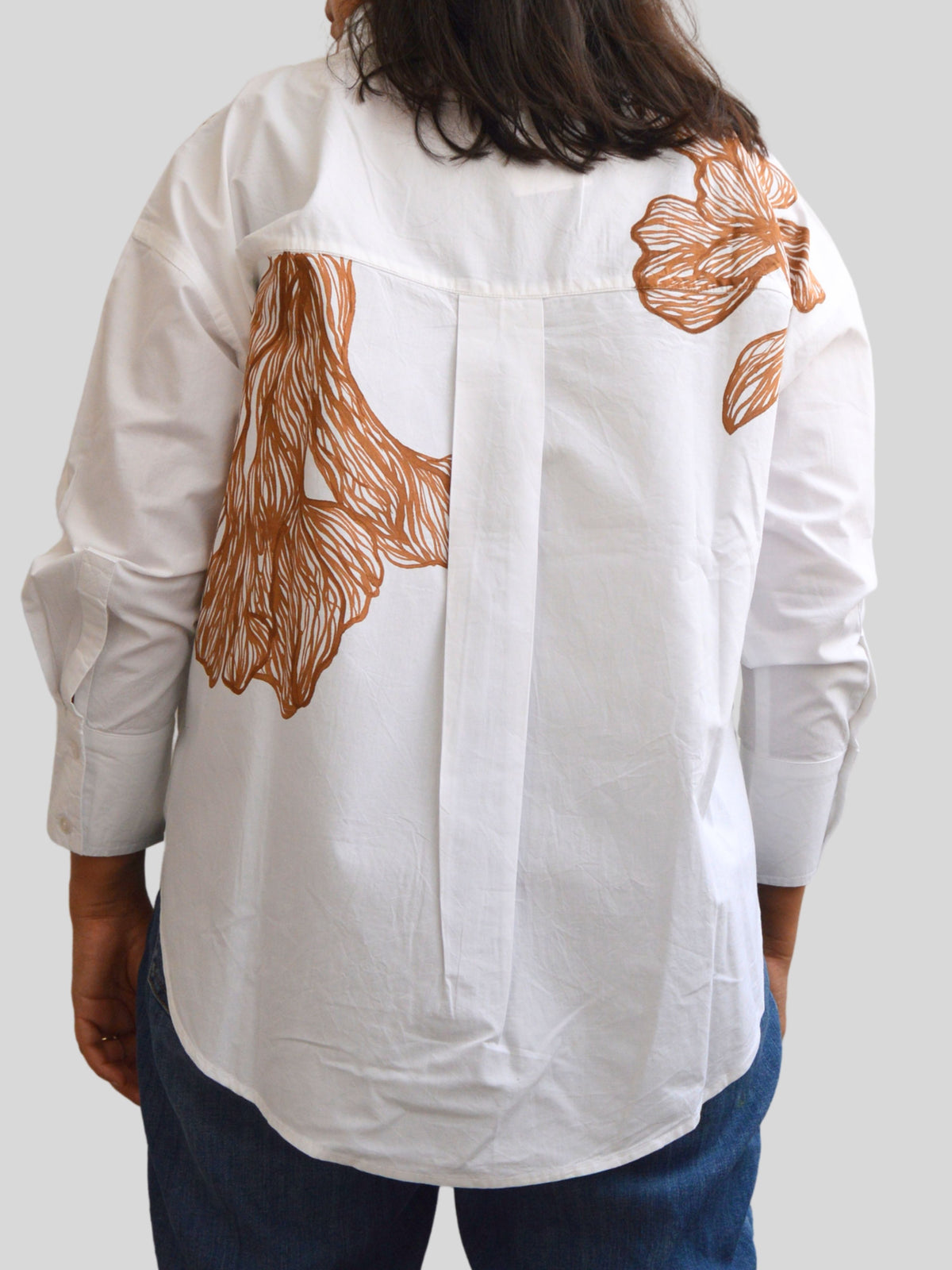 Autumn Painted Oversized Shirt