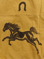 Fire Horse Painted Mul Cotton Shirt