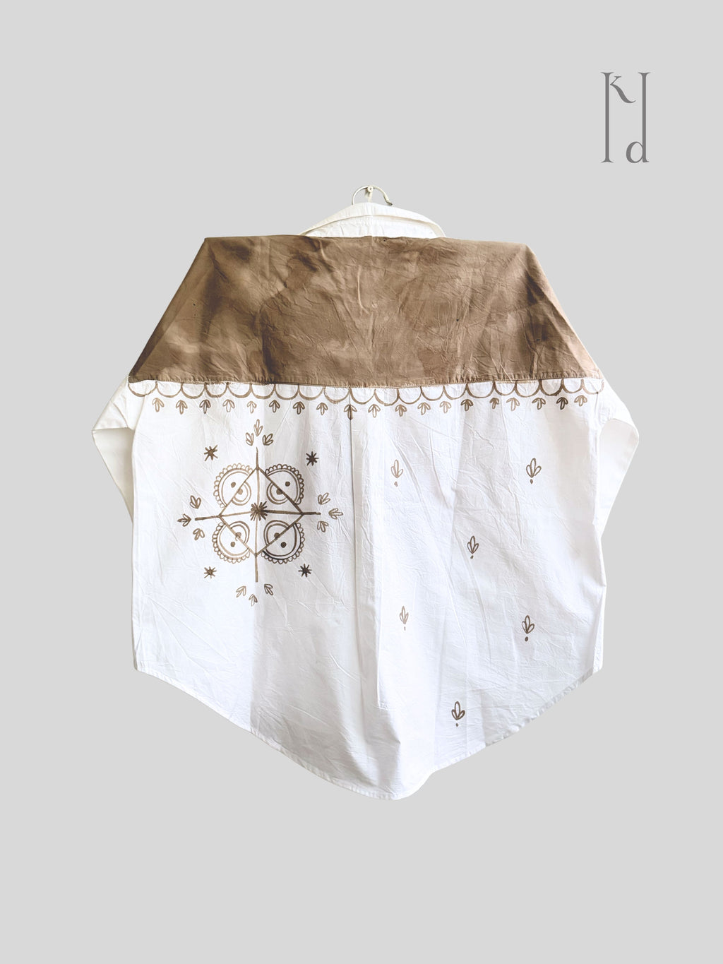 Dhokra Painted Oversized Shirt