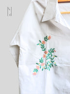 Maheen Applique Oversized Shirt