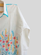 Wildflowers Painted Oversized Shirt