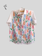 Delphi Painted Half Shirt